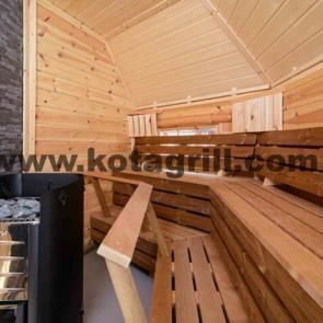 Chalet et Kota Sauna Kota-sauna 9/2 ( sauna + vestiaire )
